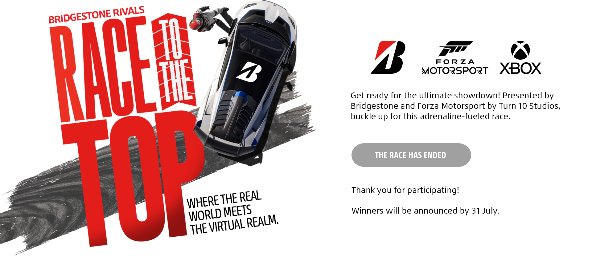 Bridgestone Rivals - Race to the Top